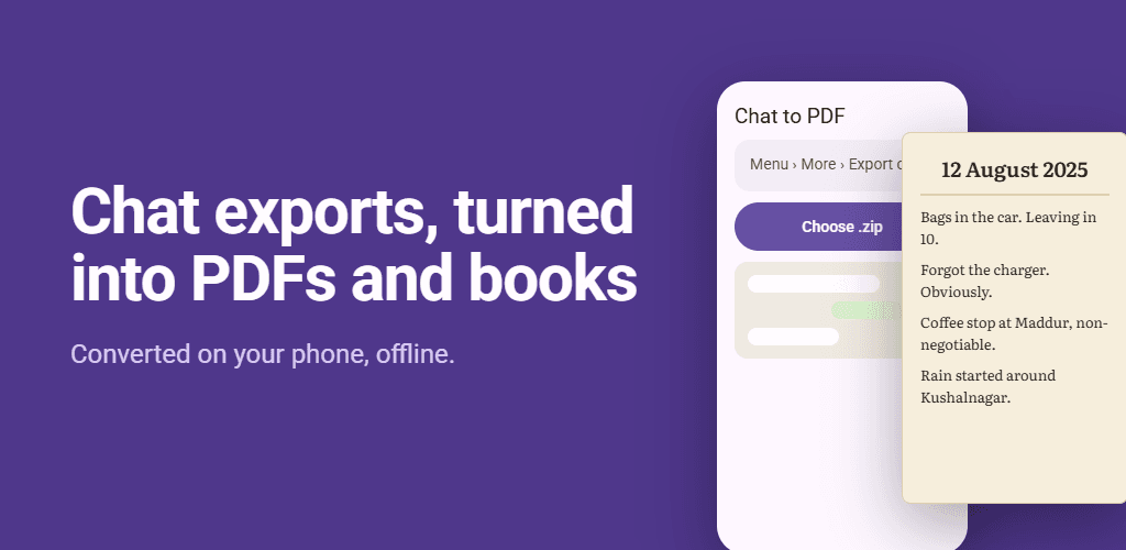Chat to PDF